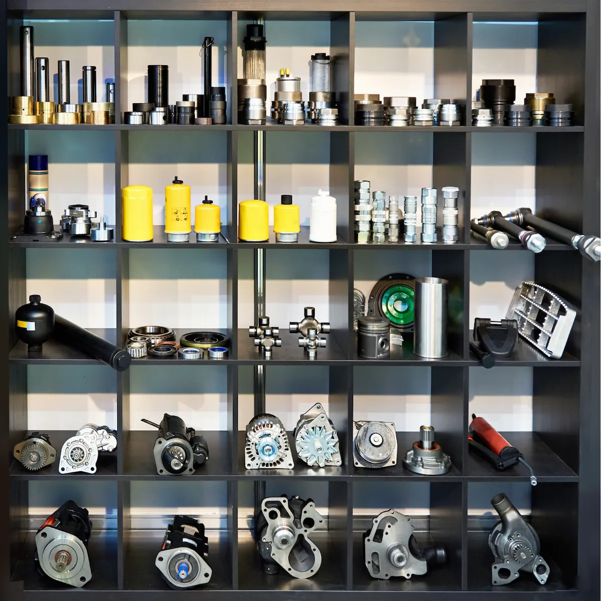 Multi-brand spare parts for heavy equipment and machinery